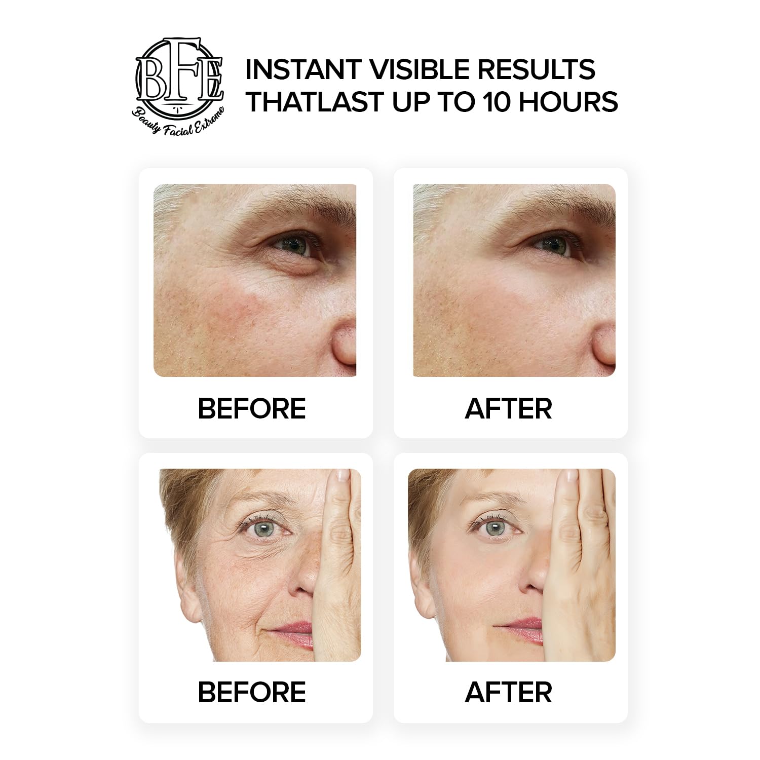 Beauty Facial Extreme textura mineral suave para brillo y frescura ocular.