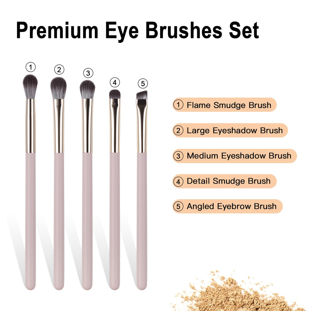 BeautyFactor brocha ojos media perfecta para difuminar en zonas medias