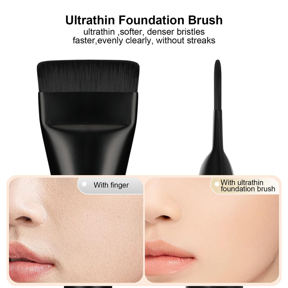 BEAUTYFACTOR Mango Ergonómico, agarre cómodo para sesiones de maquillaje prolongadas