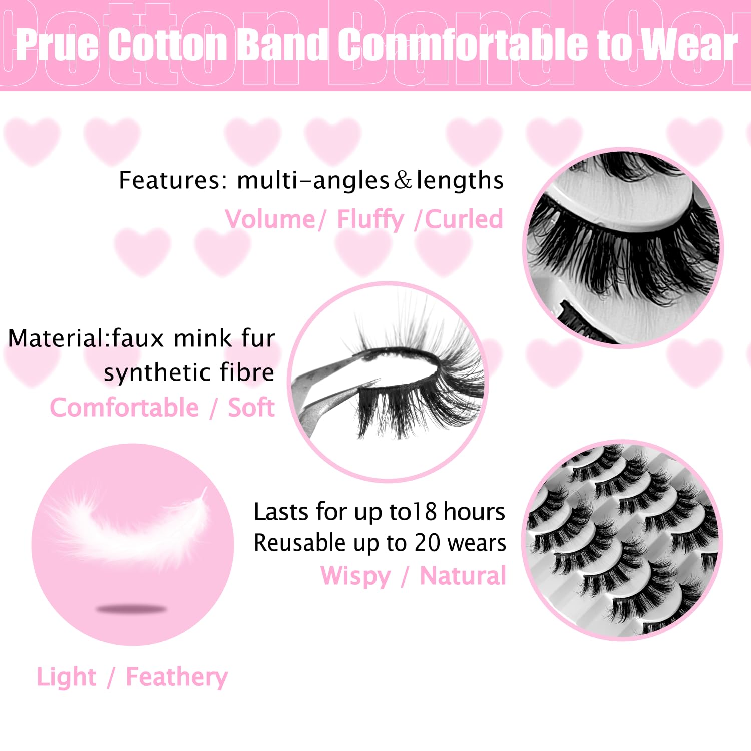 beautykaisen banda cómoda para ojos de formas diversas