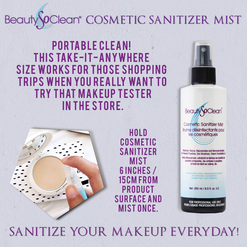 BEAUTYSOCLEAN concealer compacto desinfectado para usar con confianza.