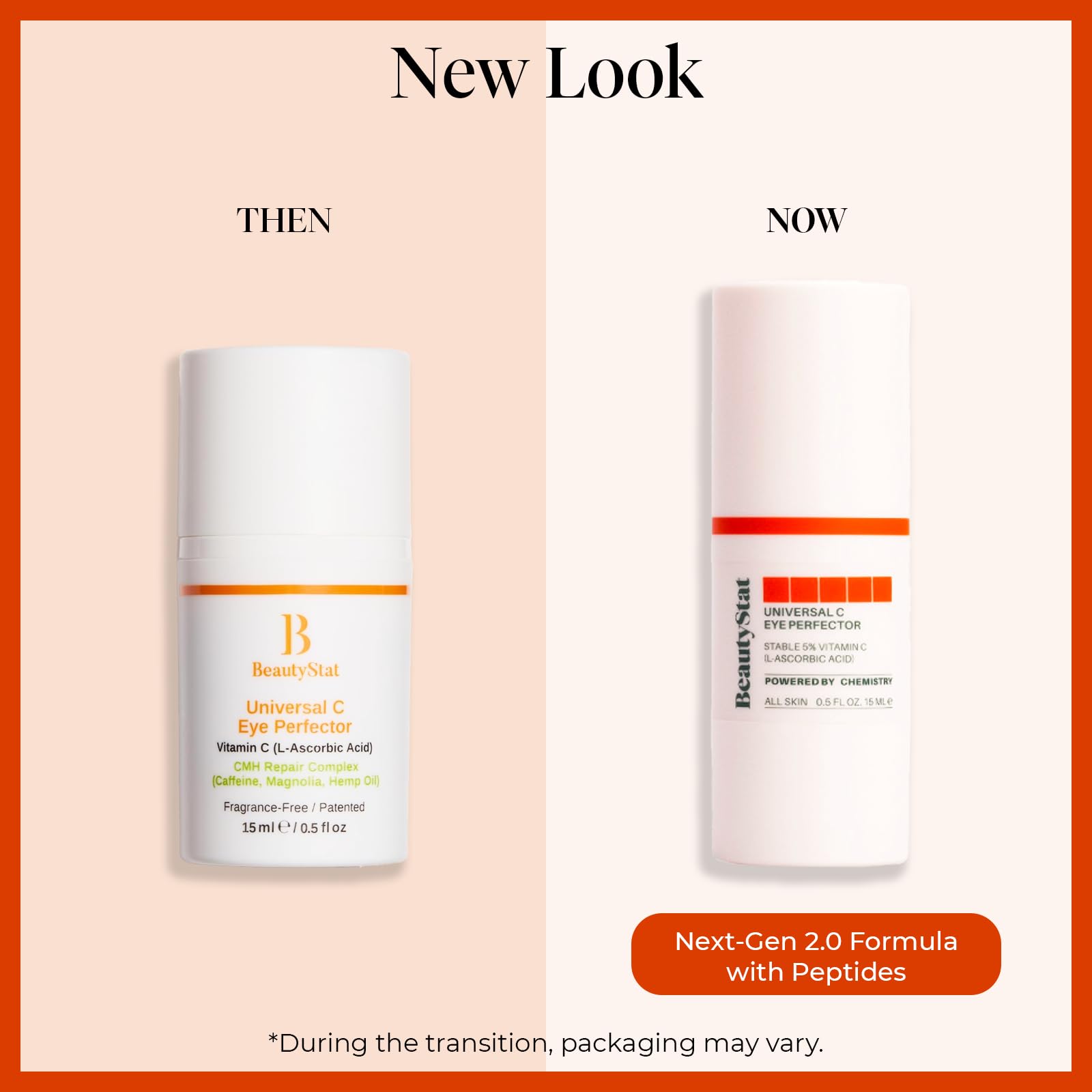 BeautyStat Corrector ocular universal C, aplicación diaria en ojos.