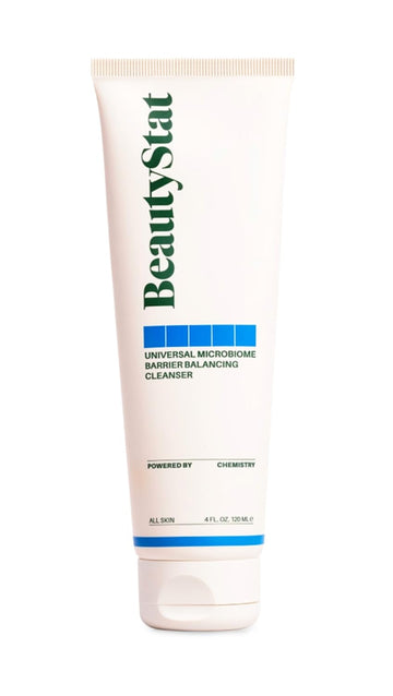 BeautyStat limpiador purificador en botella para uso diario suave.
