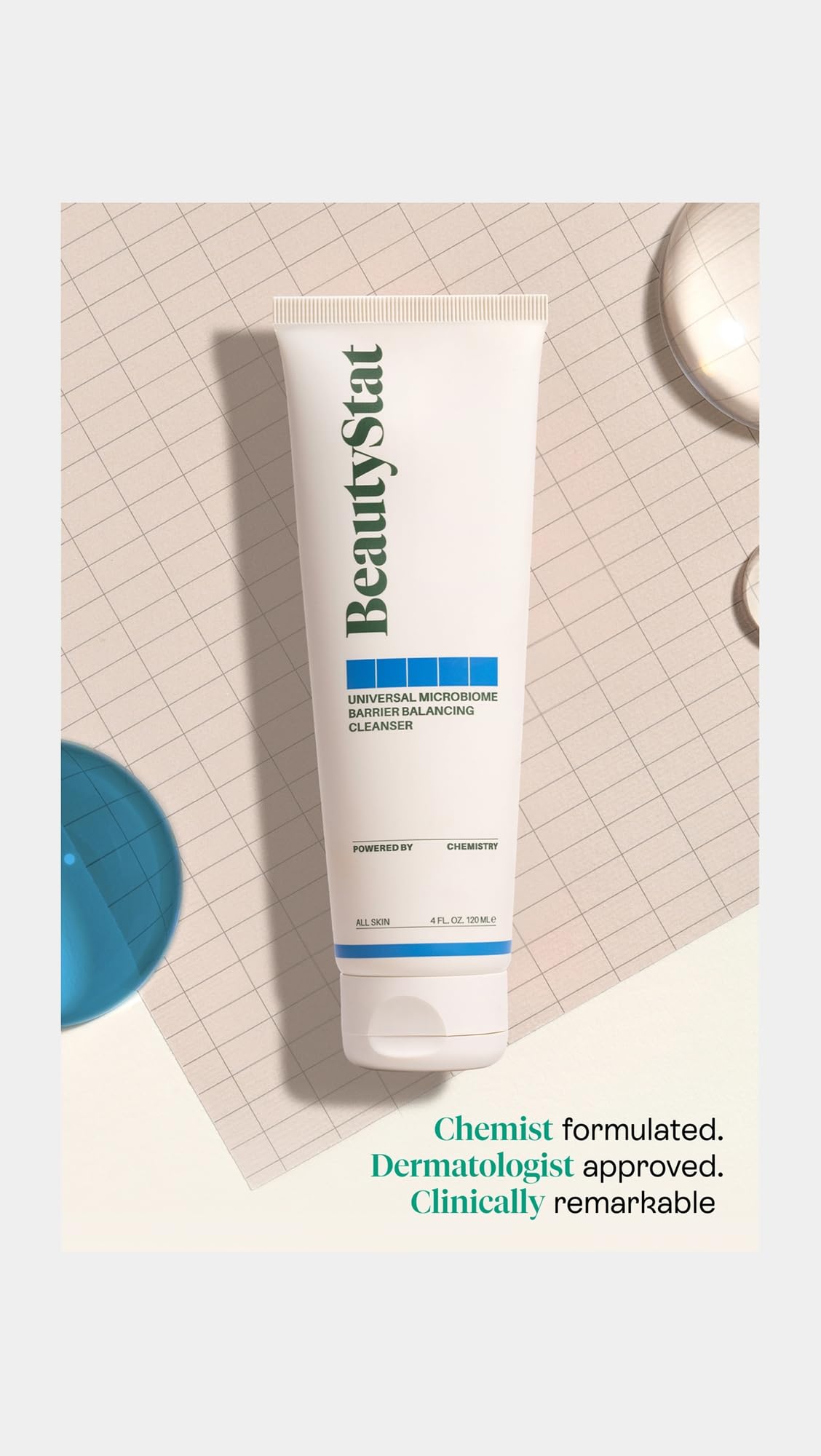BeautyStat apto para uso diario en todo tipo de piel.