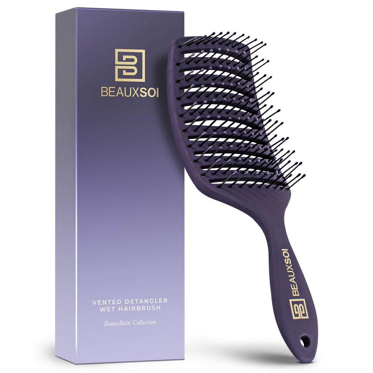 BEAUXSOI cepillo para cabello mojado desenredando sin tirar.