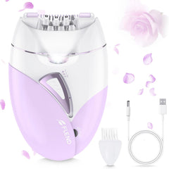 BEAUZMO Epilador con 36 pinzas facial para depilar de raíz, piel suave