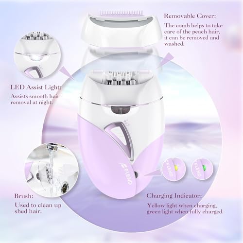 BEAUZMO Epilador resistente al agua y fácil de limpiar