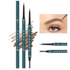 BECHY lapiz cejas ultrafino marrón para trazos precisos y aspecto natural.