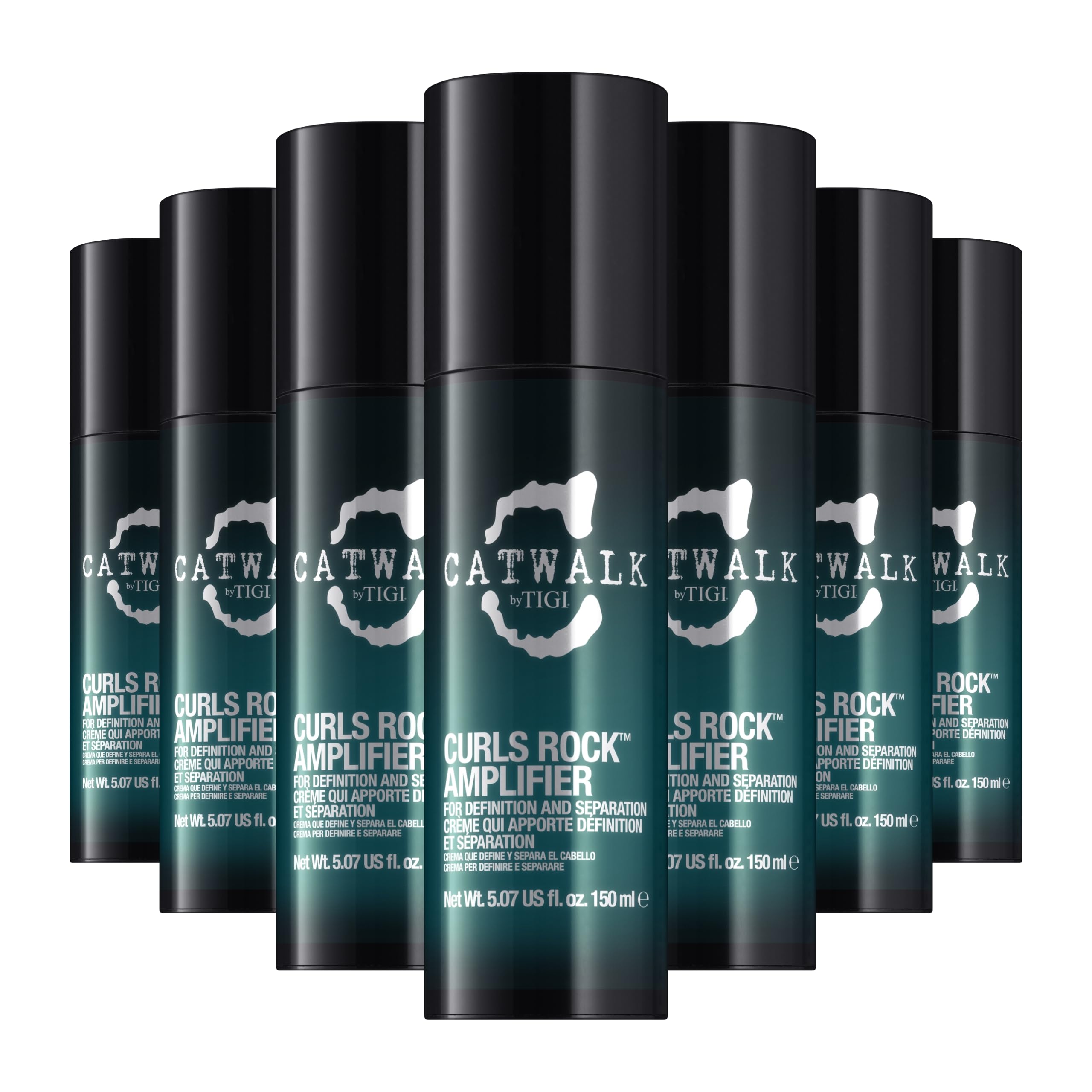 Bed Head Catwalk Curls Rock Amplifier: botella 5oz para rizos definidos.
