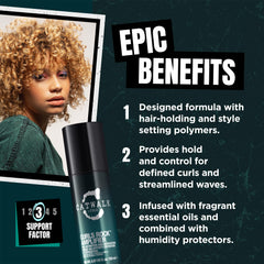 Bed Head Catwalk Curls Rock Amplifier: textura sedosa y control de ondas.