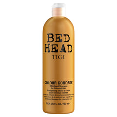 Bed Head Color Goddess Champú en bote brillo realza el color.