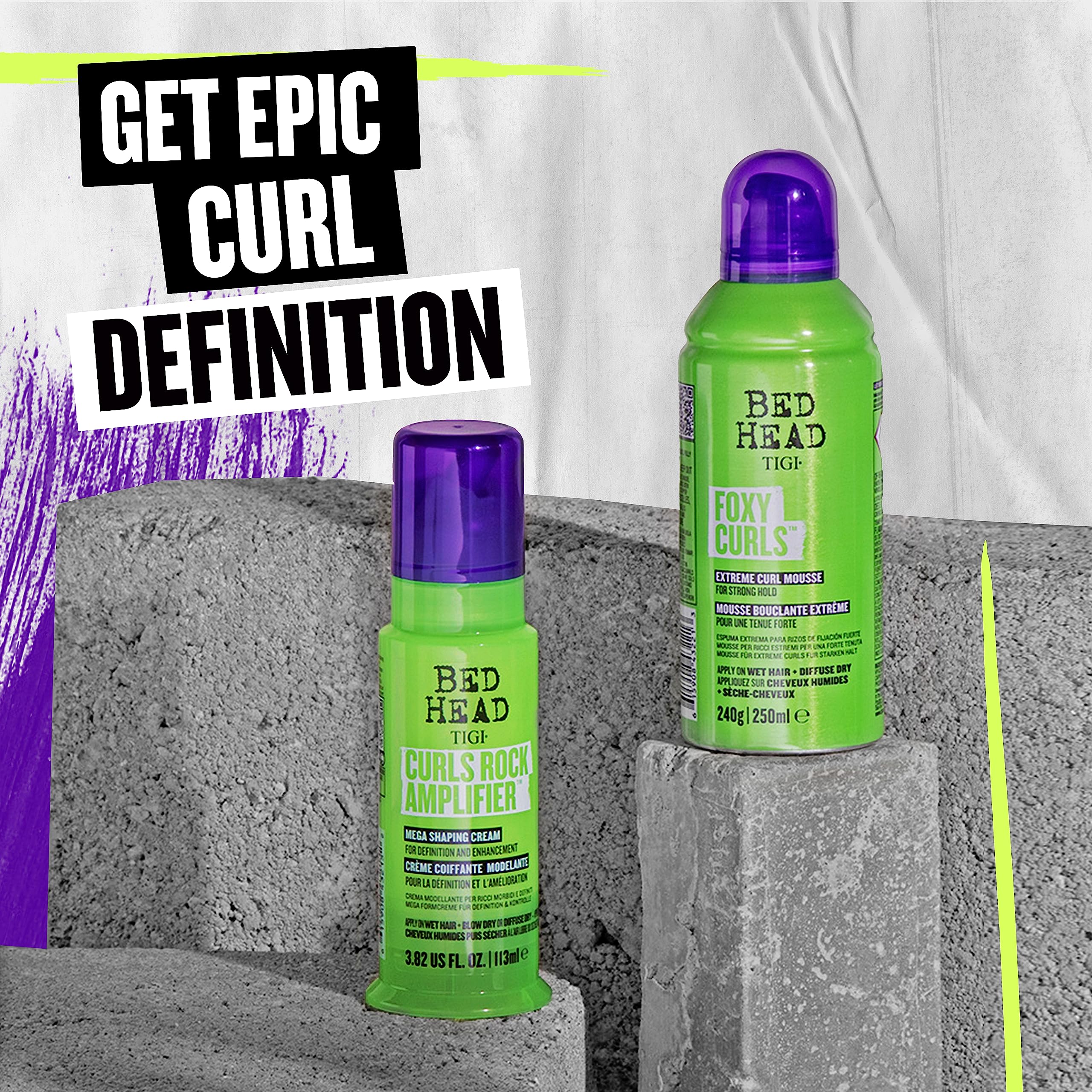 Bed Head Curls Rock Amplifier: ideal para peinados con secado natural o con difusor.