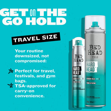 Bed Head Hard Head, brillo natural en el acabado del cabello.
