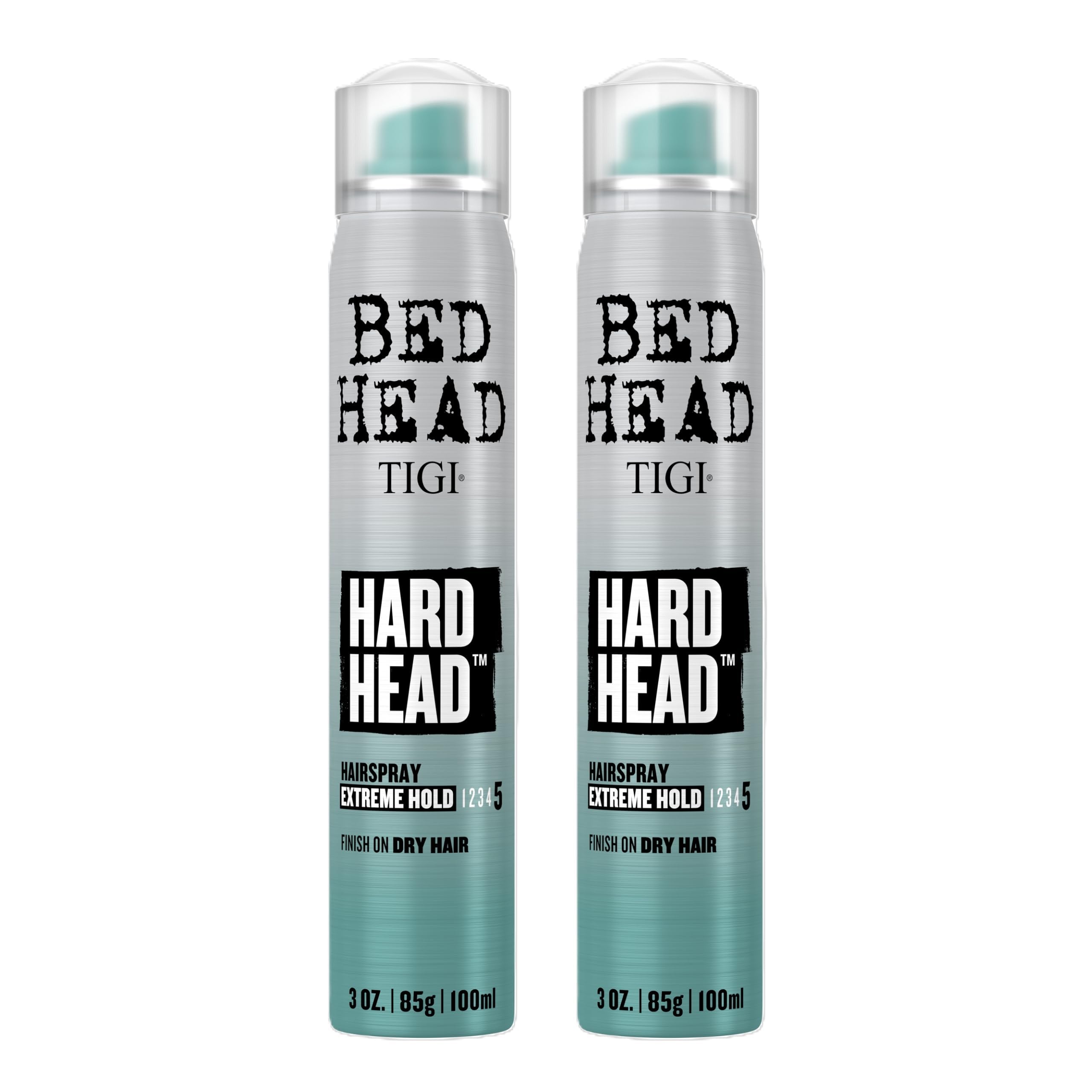 Bed Head Hard Head, laca de fijación extrema para un peinado firme durante todo el día.
