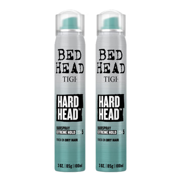 Bed Head Hard Head, laca de fijación extrema para un peinado firme durante todo el día.