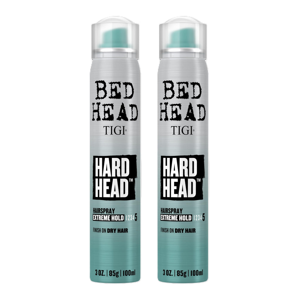 Bed Head Hard Head, laca de fijación extrema para un peinado firme durante todo el día.