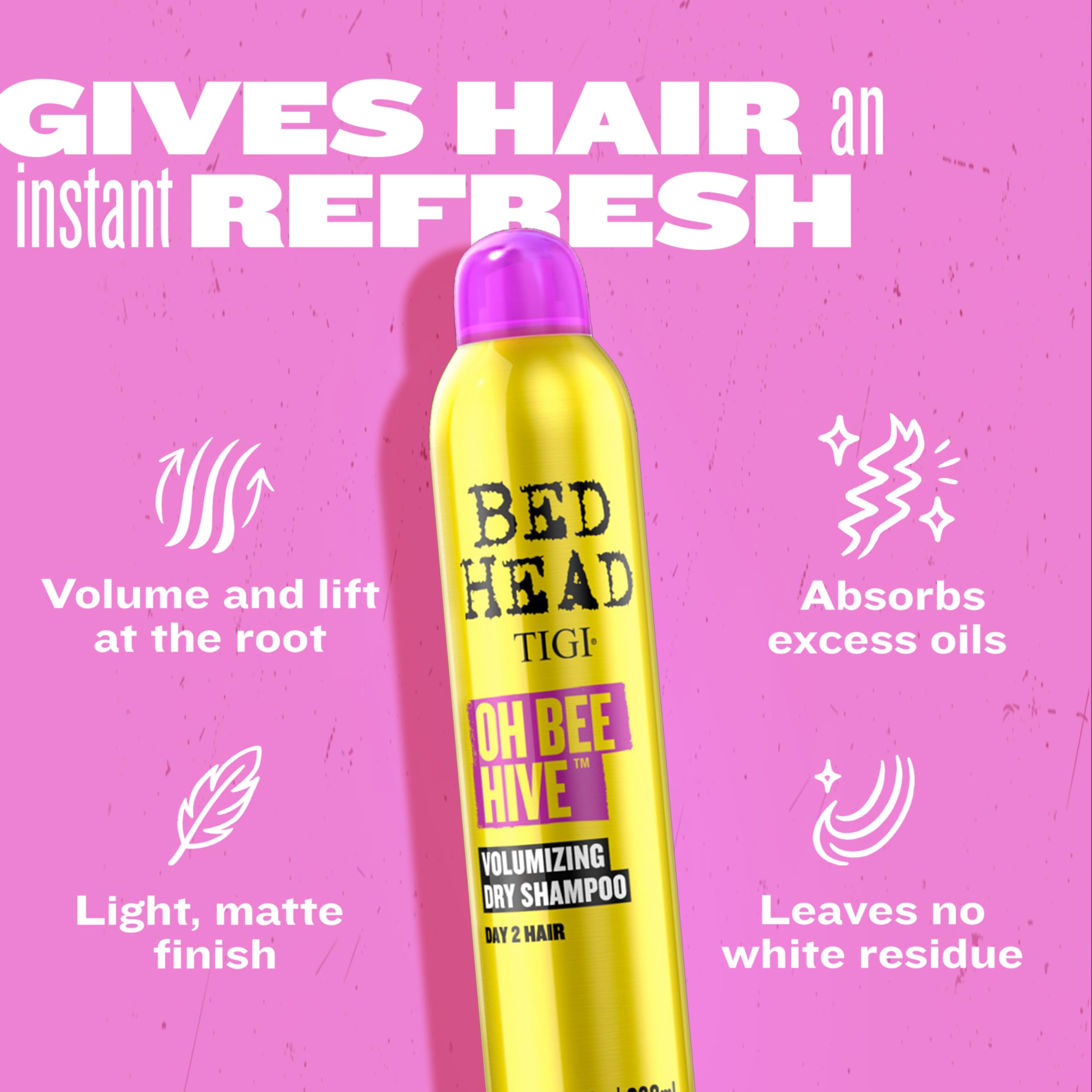 Bed Head Oh Bee Hive masaje en cuero cabelludo para frescura