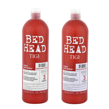 Bed Head Resurrection de TIGI: botella vertida, cuidado para cabello dañado.