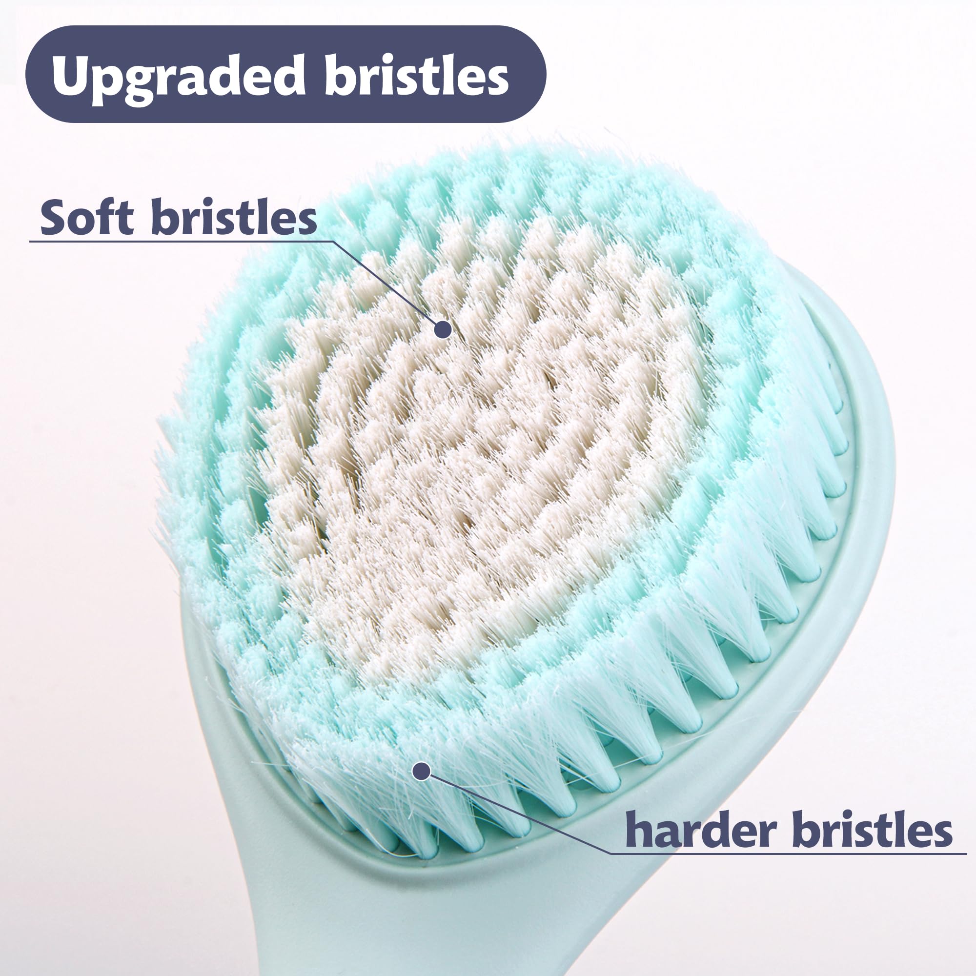 BEDELITE brosse-douche brins-doux pour exfolier en douceur