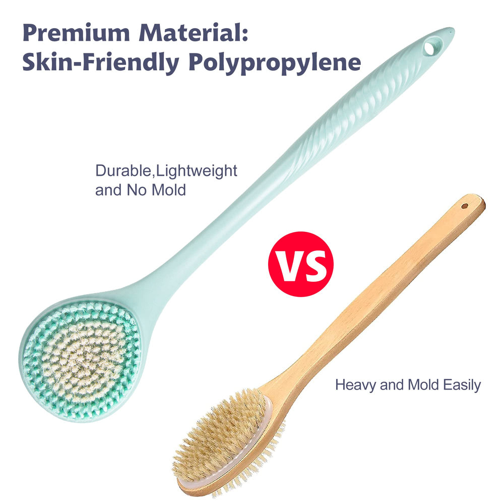 BEDELITE brosse-douche poignee-antiglisse assure une prise sûre sous la douche