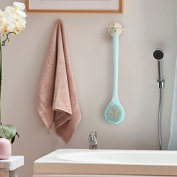 BEDELITE brosse-douche utile aussi en mode sec pour stimuler la circulation