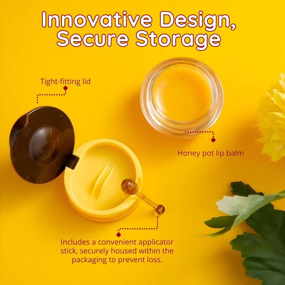 Bee Balm Original Lip Balm brand logo signaling natural lip care.