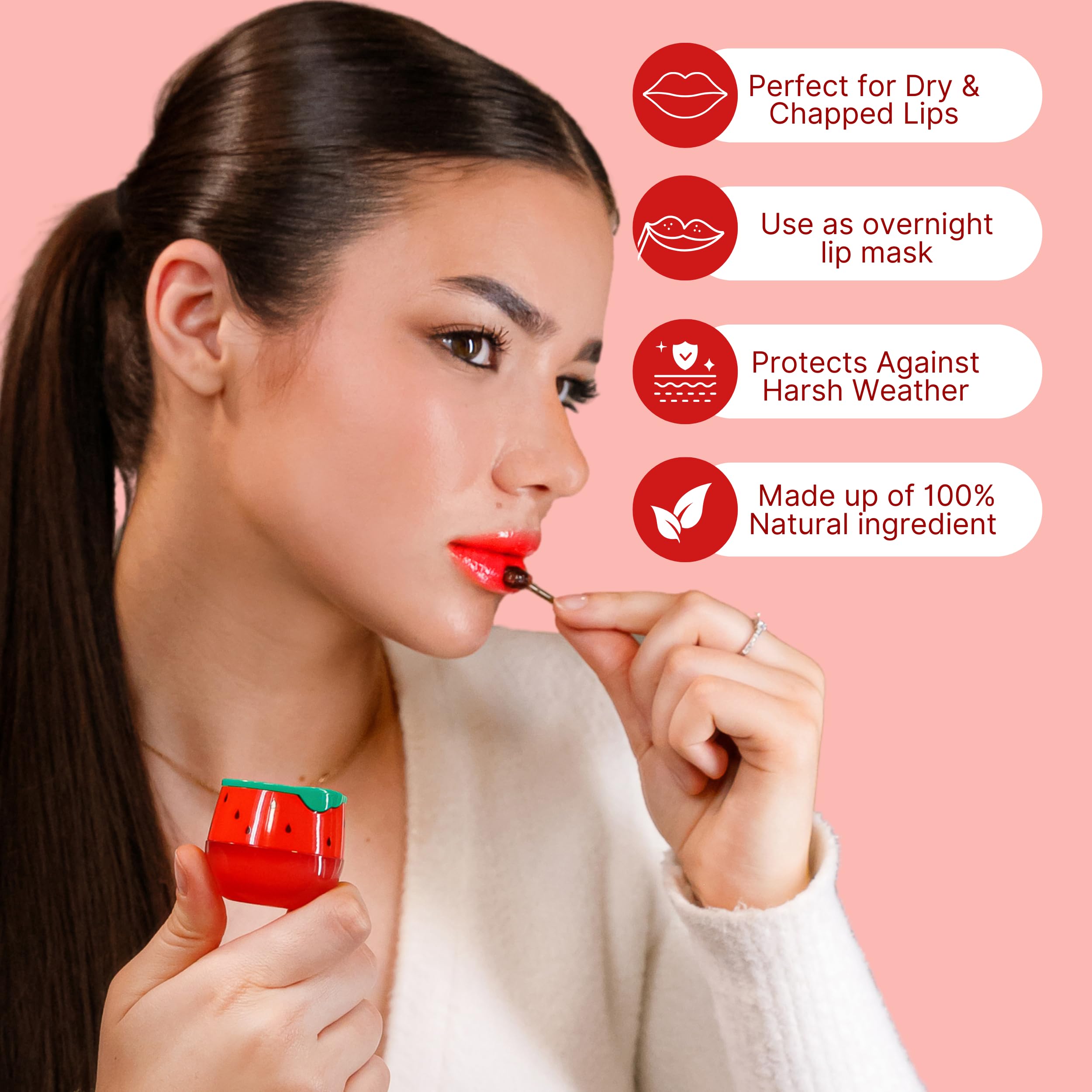 Bee Balm Original bálsamo labial con propóleos, reparación suave de labios.