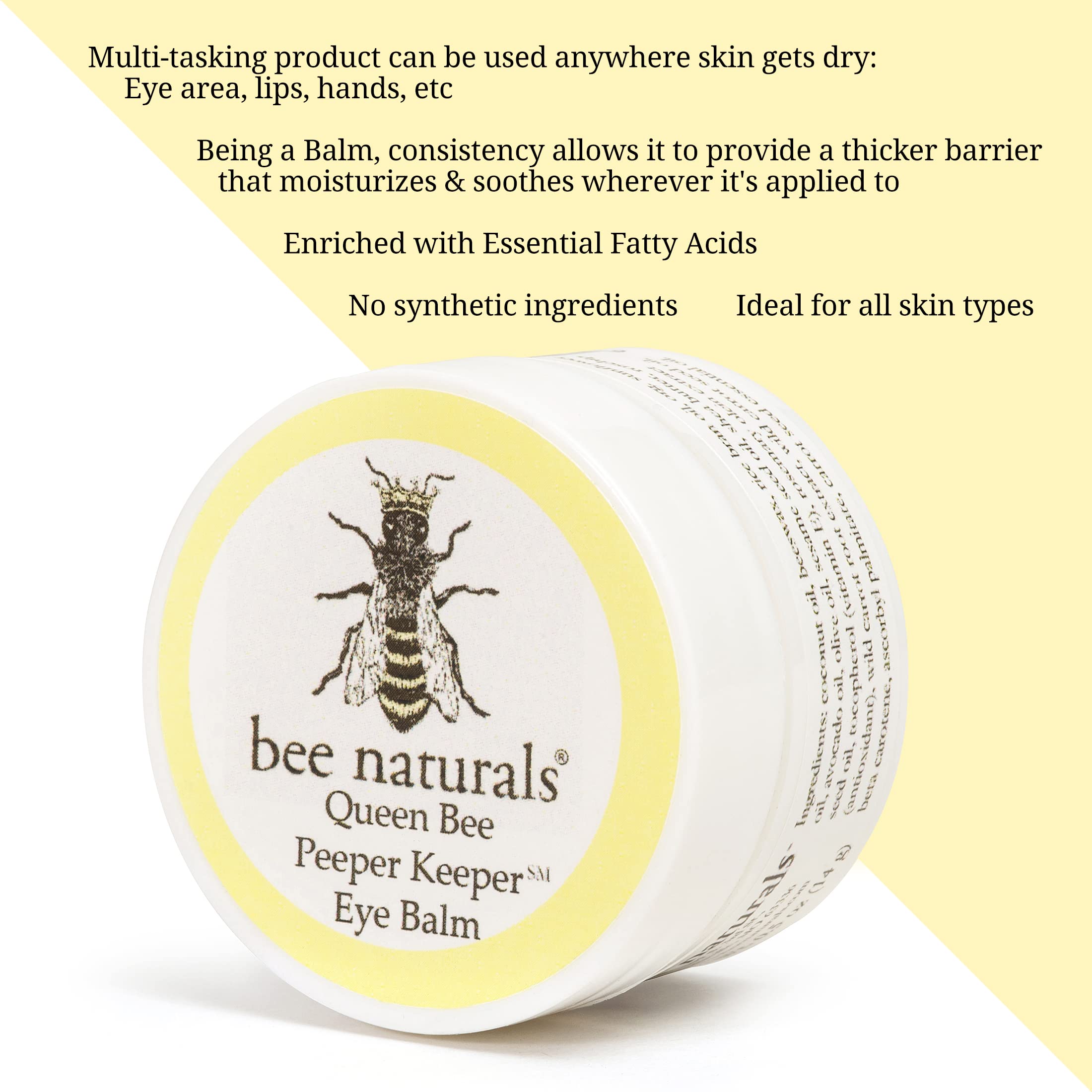 Bee Naturals aplicación rápida para ojos con acabado fresco