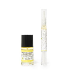 Bee Naturals Aroma suave de lavanda y limón, experiencia calmante para uñas.