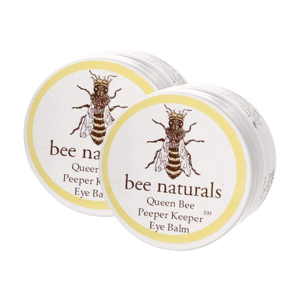 Texture légère de Bee Naturals Queen Eye Balm sur la zone des yeux