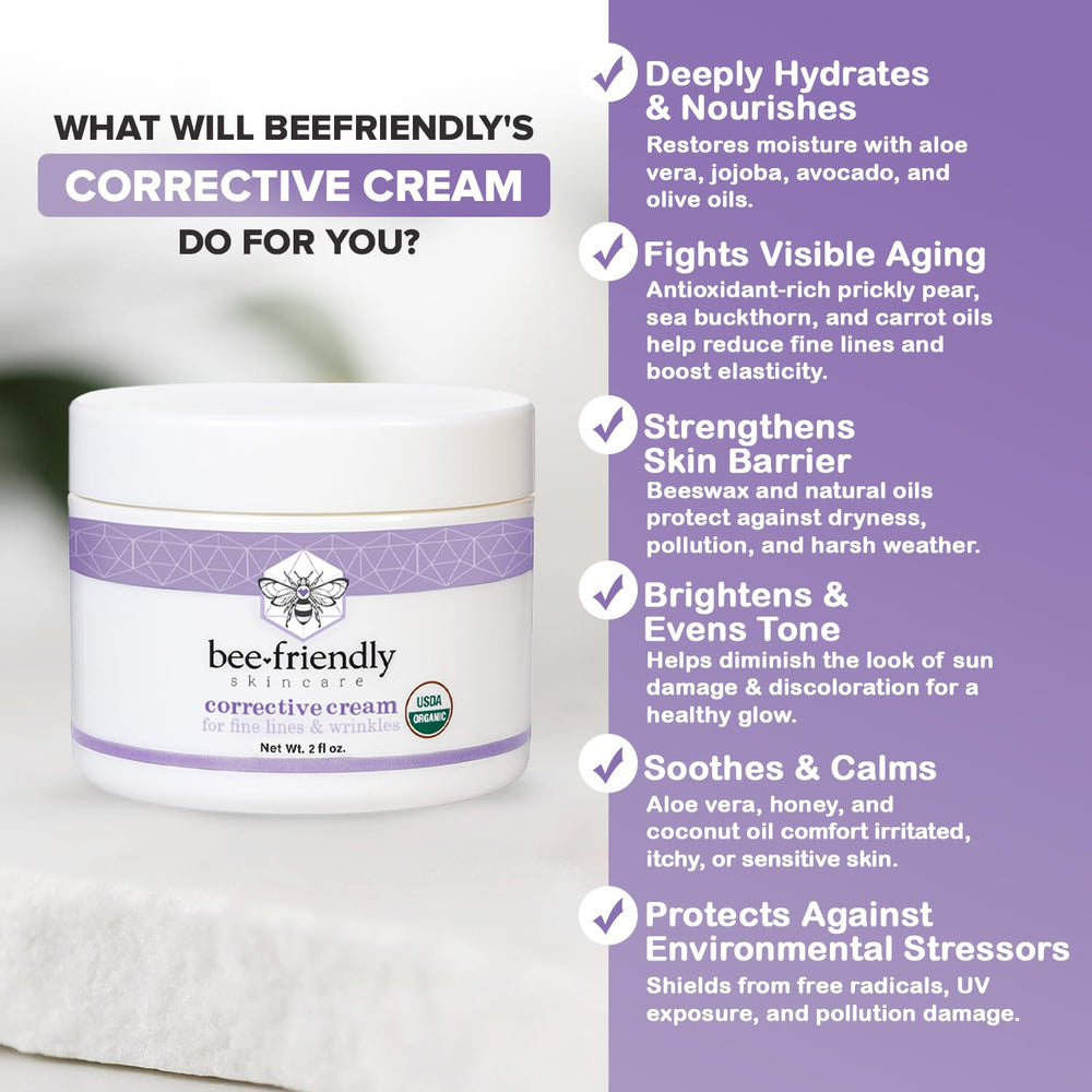 BeeFriendly crema sin fragancia, apta para piel sensible
