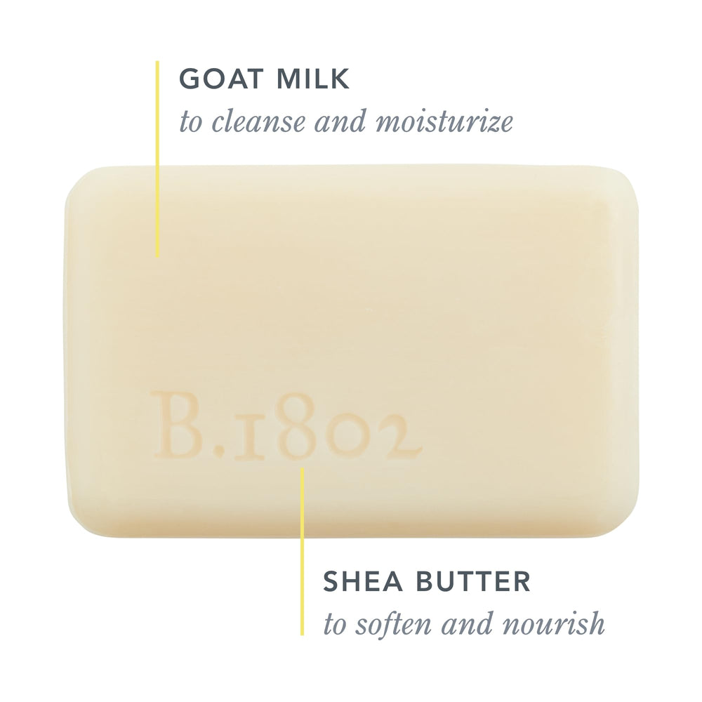 Beekman 1802 barra jabon leche cabra, textura cremosa para piel suave
