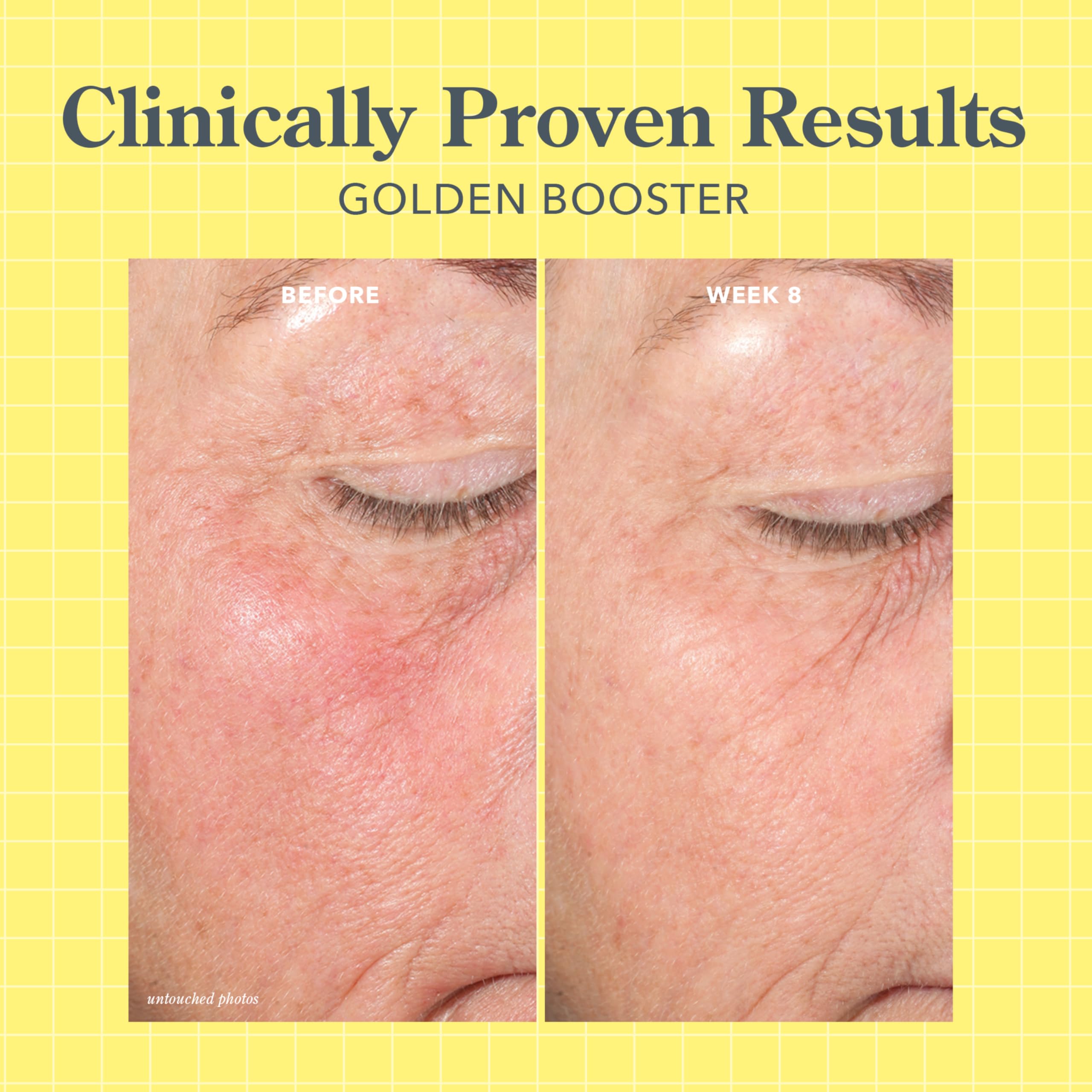 Beekman 1802 Golden Booster Amla, envase elegante ideal para rutina diaria.
