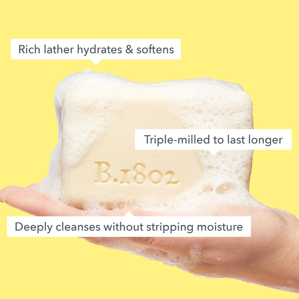 Beekman 1802 Jabon Barra Leche de Cabra Vanilla Absolute, barra entera para duchas diarias.
