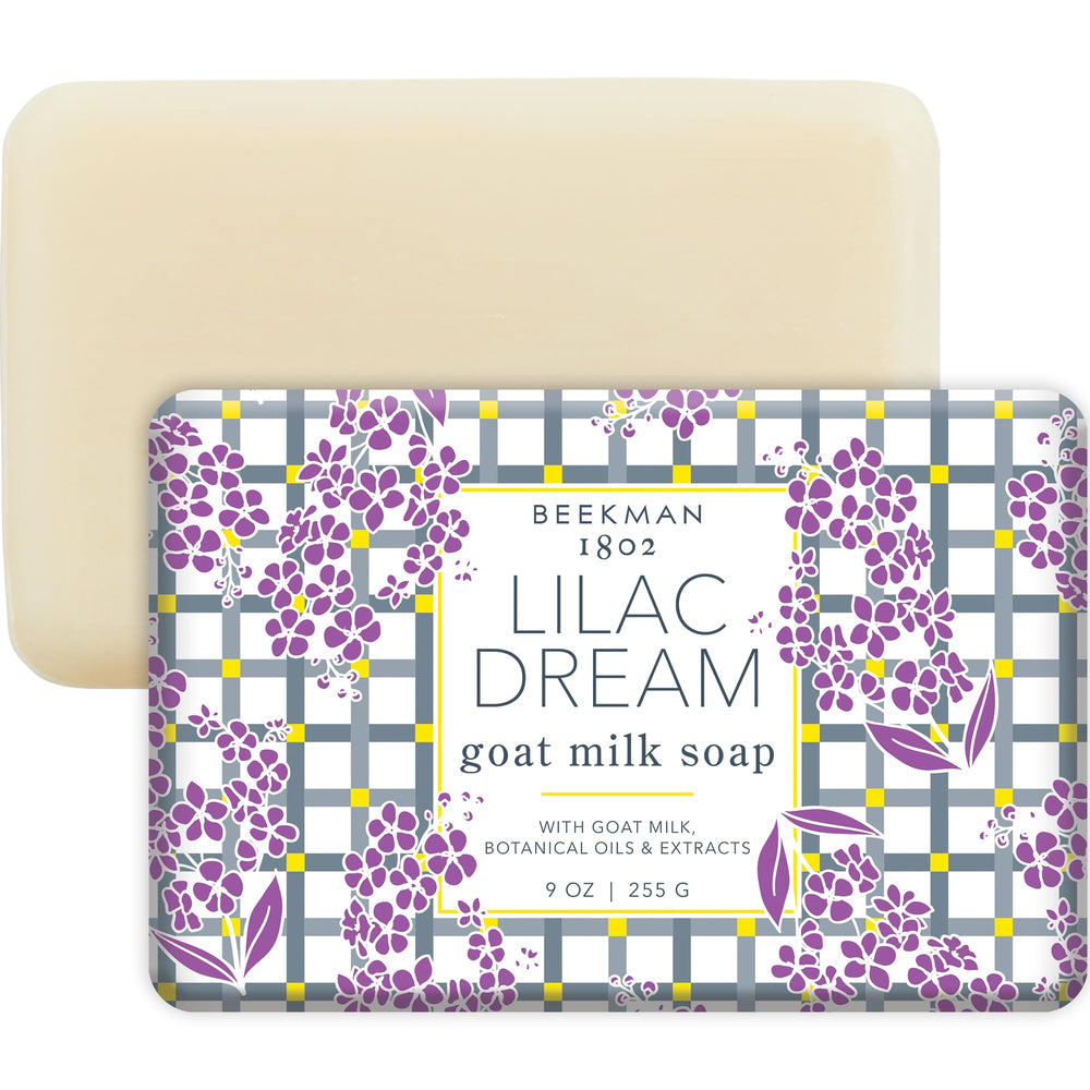 Beekman 1802 Jabon Cuerpo Leche de Cabra Sueño de Lila: limpieza suave para piel sensible