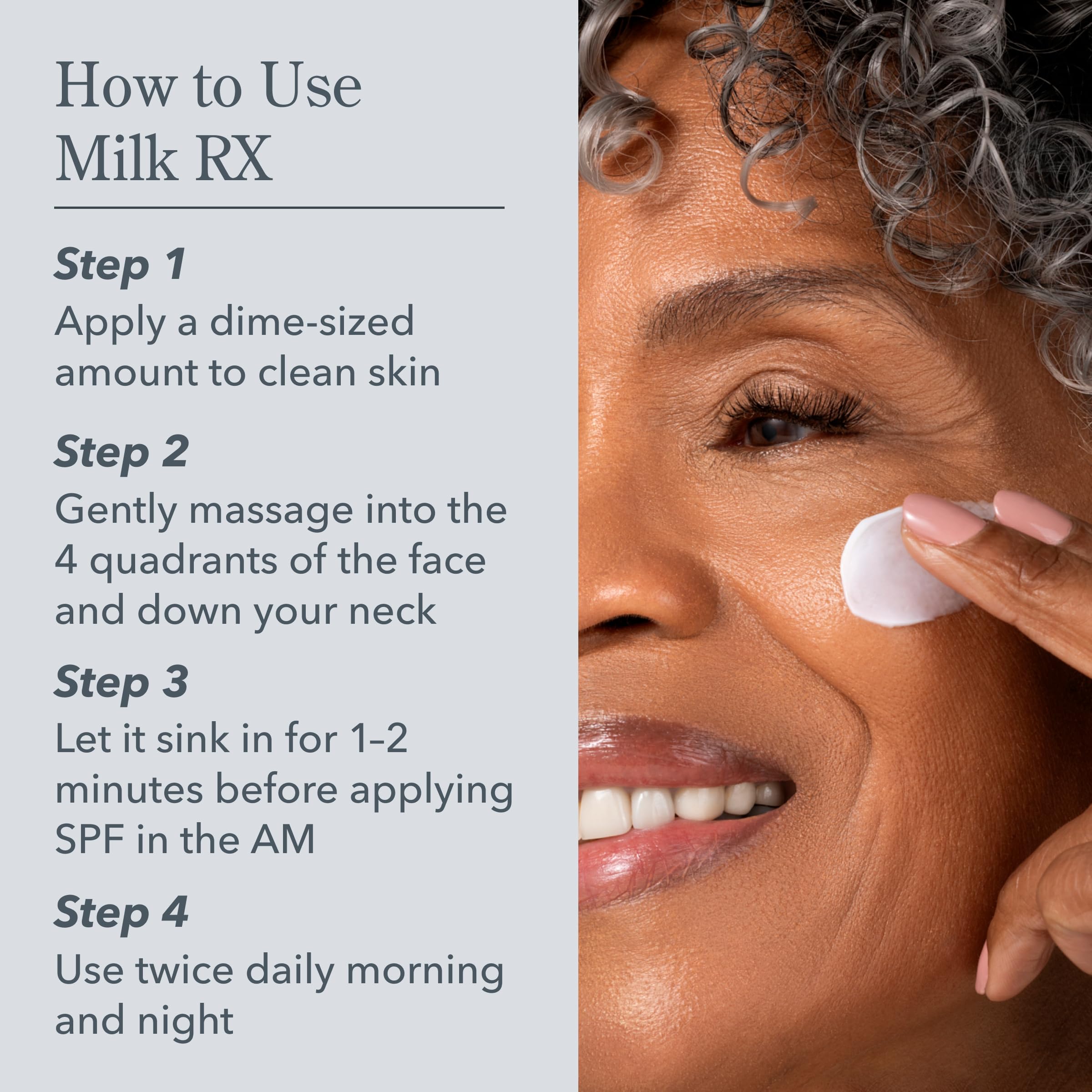 Beekman 1802 Milk RX cuidado facial: rutina avanzada para piel más firme.