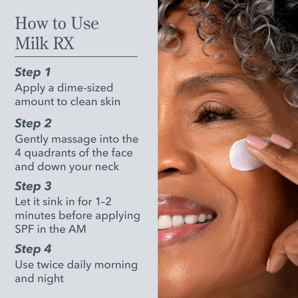 Beekman 1802 Milk RX cuidado facial: rutina avanzada para piel más firme.