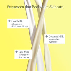 Gel ultraligero de Beekman 1802 Solar Milk, se absorbe sin grasa.