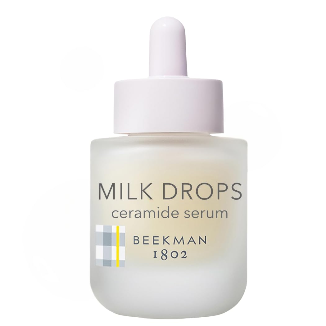 Beekman 1802 Milk Drops: botella del suero facial para hidratación ligera y resplandor