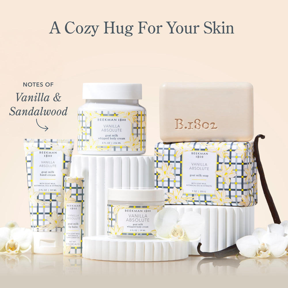 Beekman 1802: leche de cabra y aloe para nutrición suave.