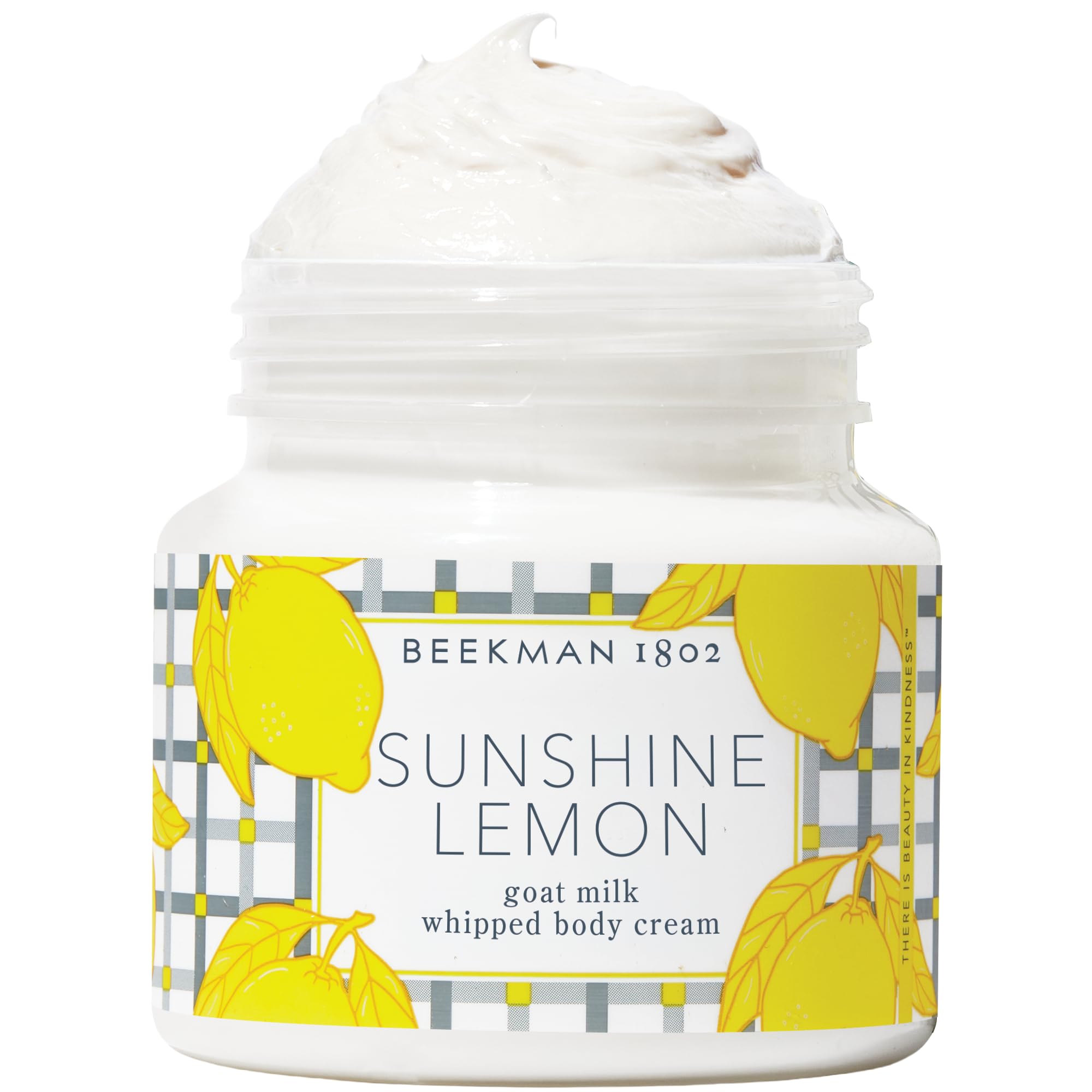 Beekman 1802 Whipped Body Cream frasco de 8 oz para hidratación suave.