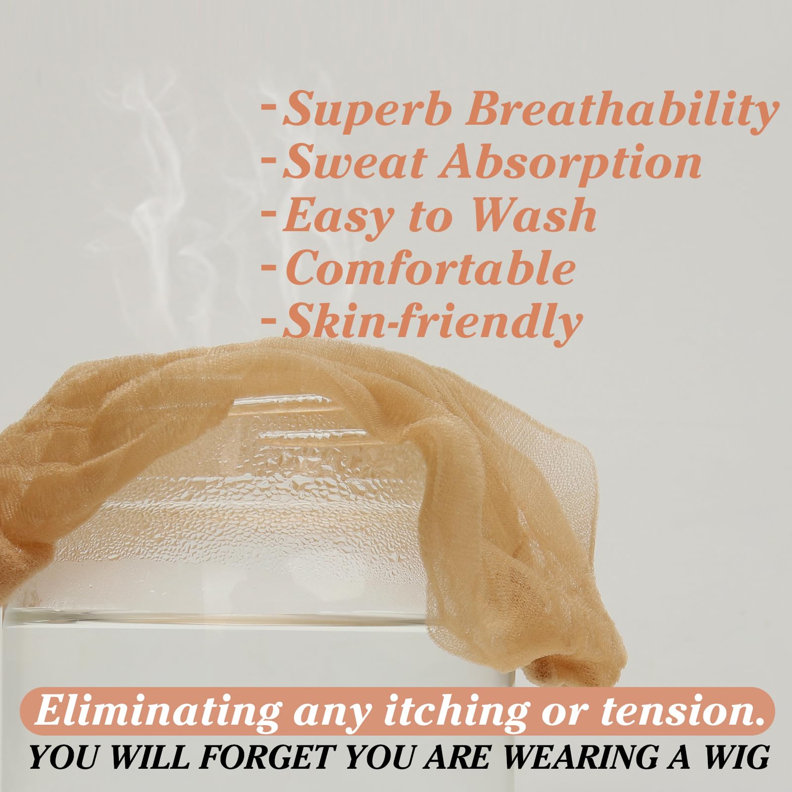 BEEOS capa-wig-base-estable: base sólida para peinados seguros.