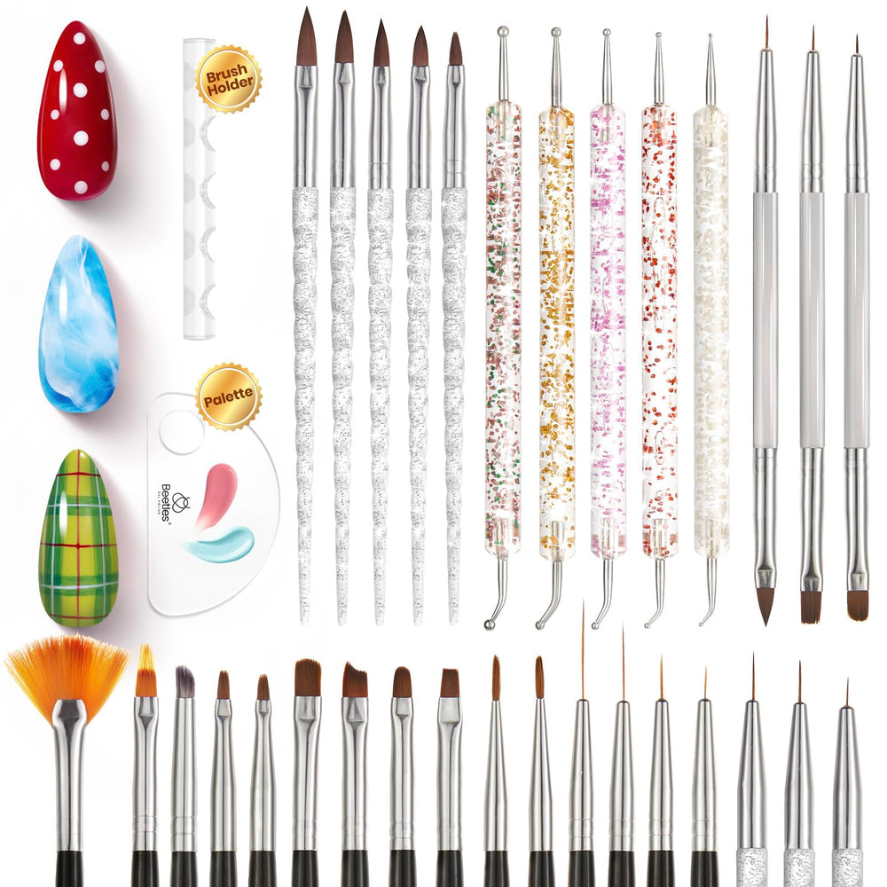 Beetles 31 piezas: kit ideal para principiantes en manicura.