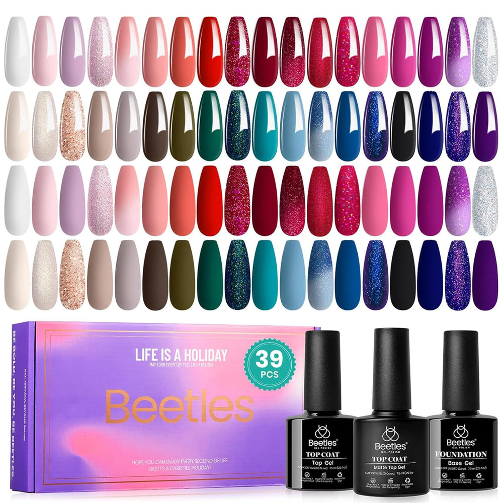 Beetles: acabados brillantes y mates para mayor creatividad en uñas.