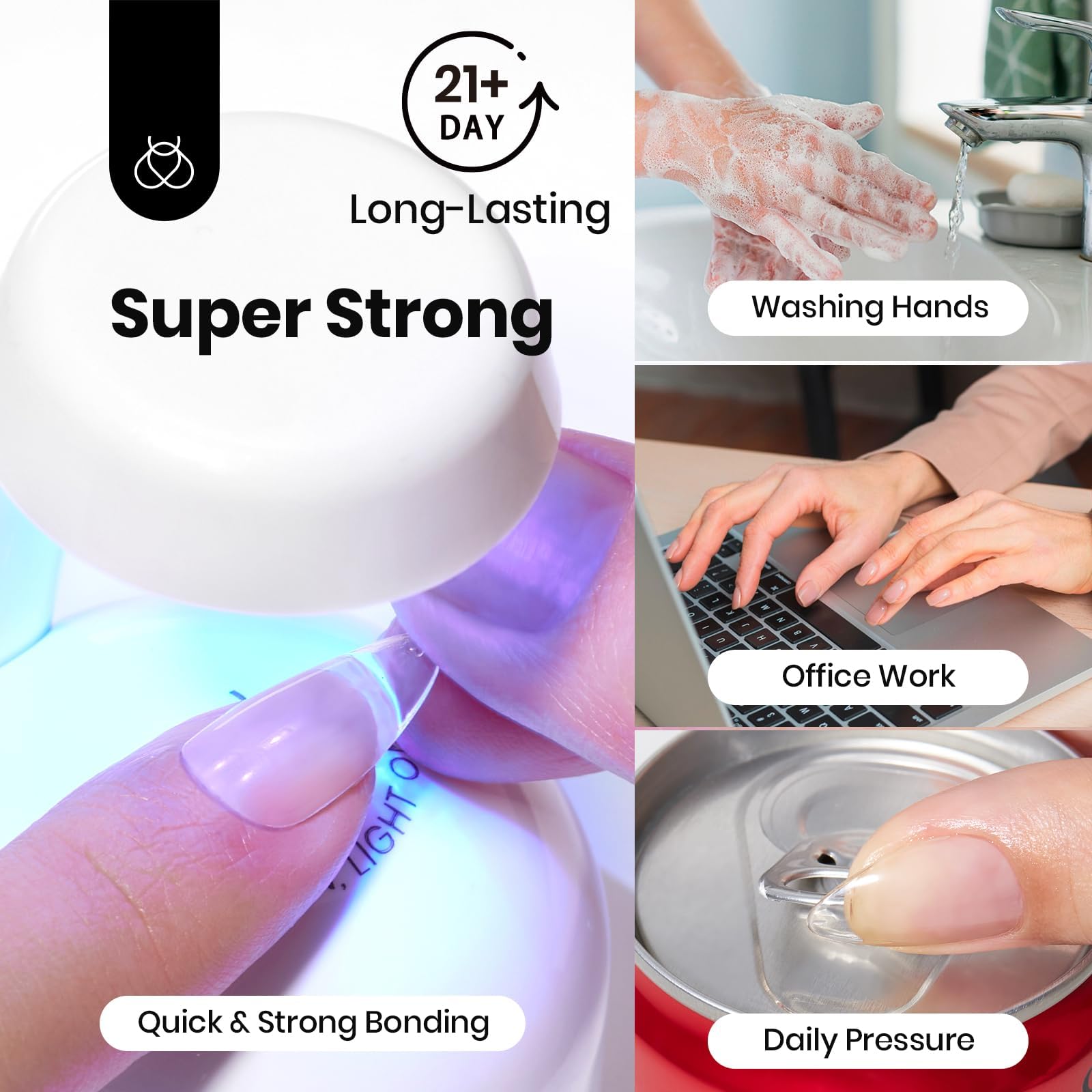 Beetles aplicación precisa: gel de uñas con consistencia media