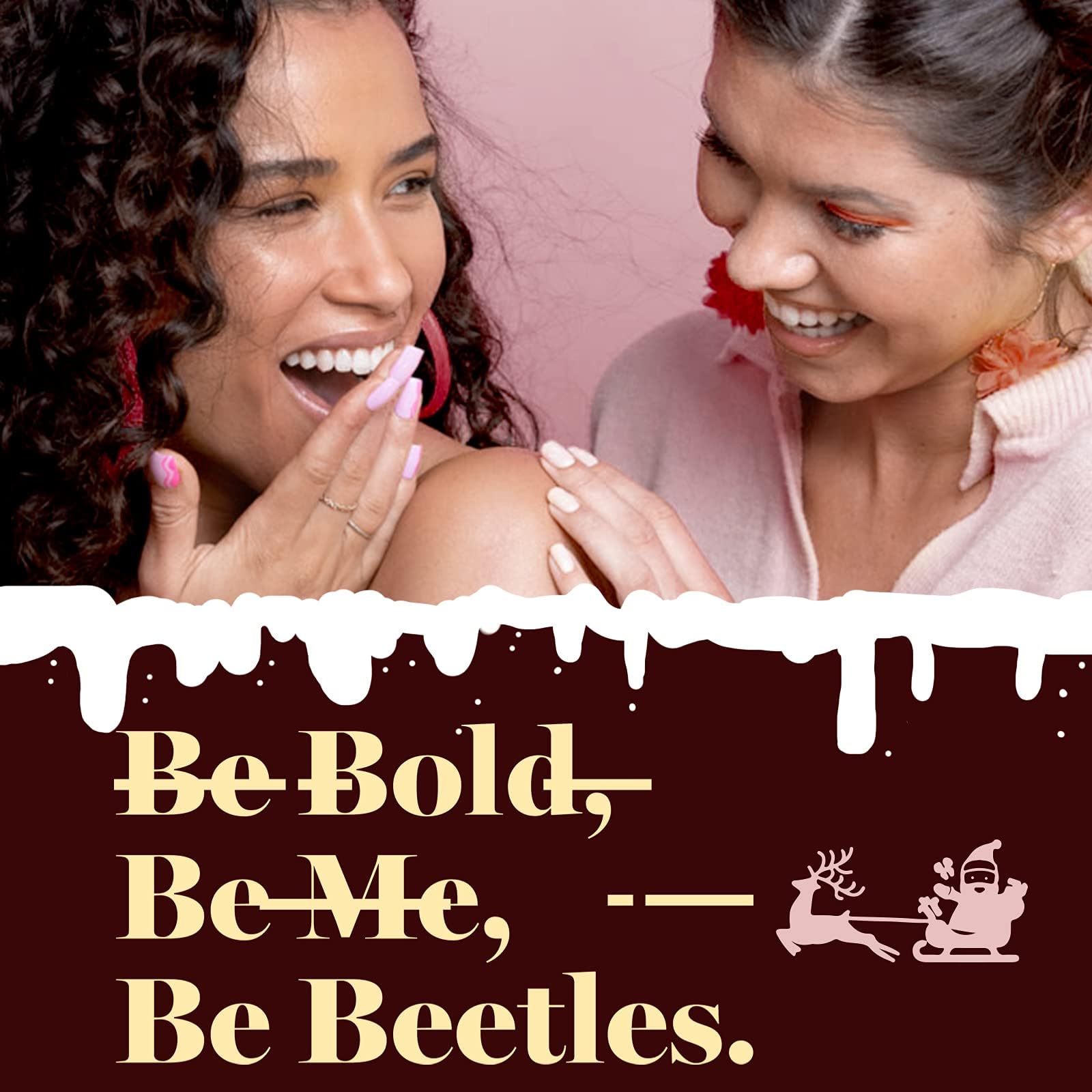 Beetles aplicación UV/LED para uñas brillantes y duraderas.