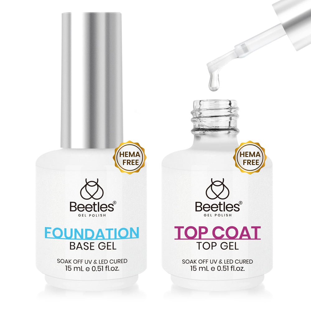Beetles Base Gel sin HEMA: base suave para uñas sanas y mayor adherencia