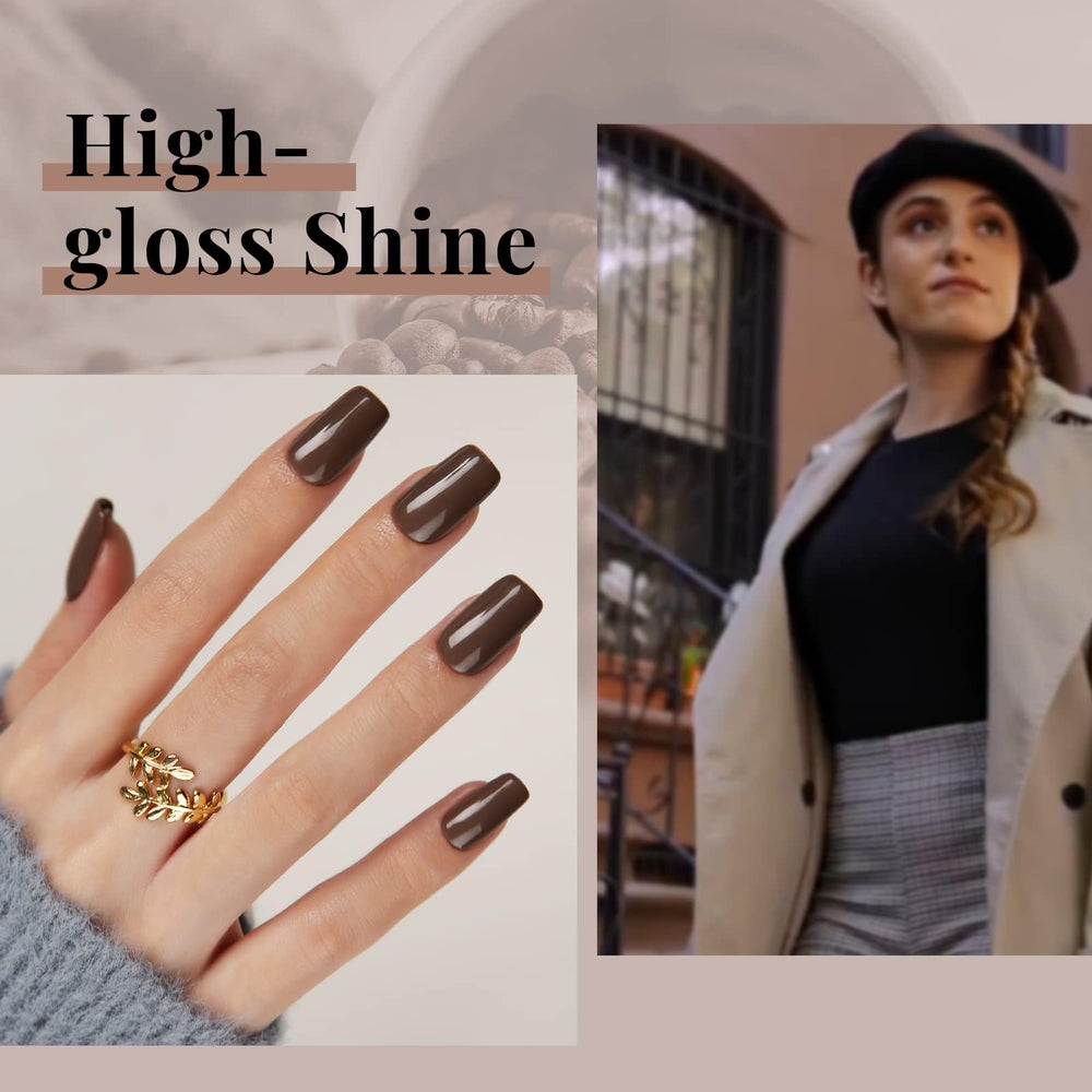 Beetles Brown Gel Nail Polish: fórmula de bajo olor y libre de toxinas.