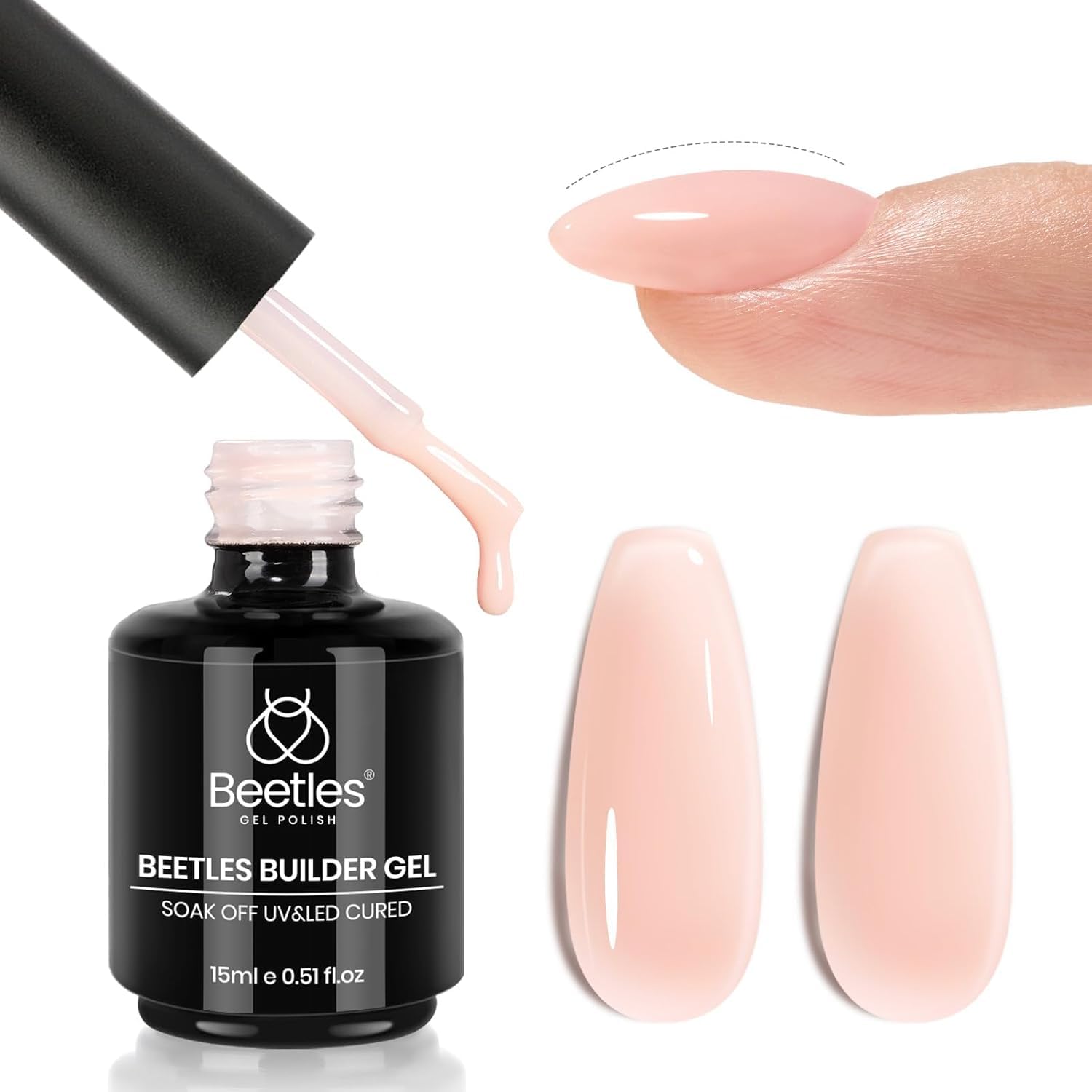 Beetles Builder Gel seguridad: sigue indicaciones para evitar irritaciones.