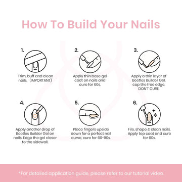 At-home nail art with Beetles Builder Gel Set for salon-like finish.